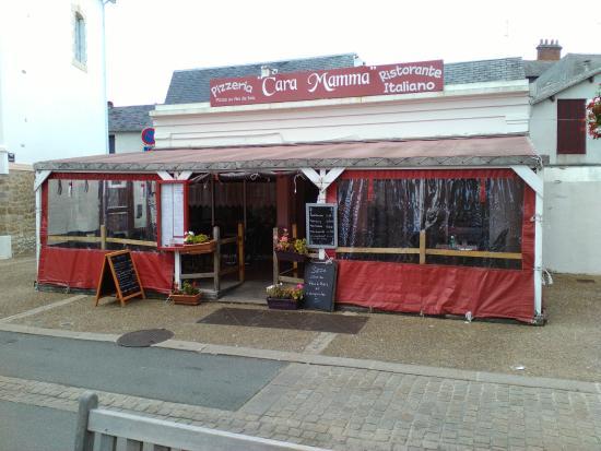 La pizzeria Cara mamma
