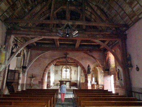 l'église Saint-Léonard de Saint-Léonard-des-Bois