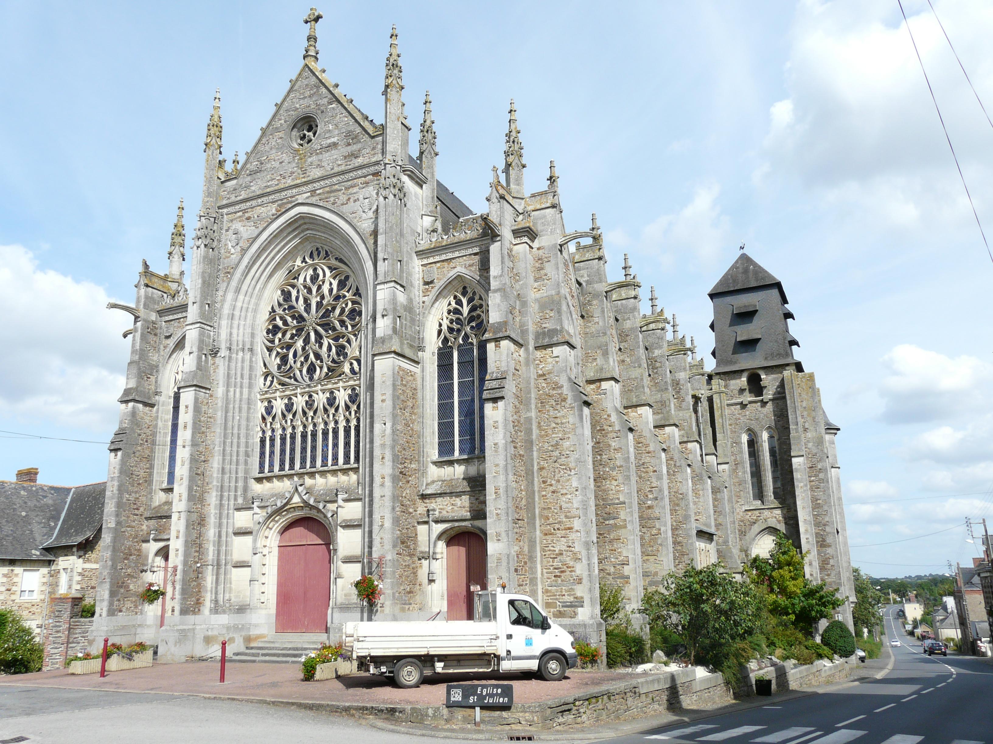 église Saint-Julien de Saint-Julien-de-Vouvantes
